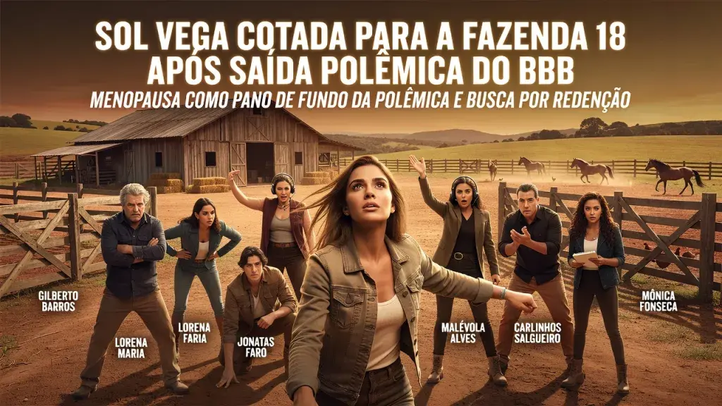 Sol Vega é cotada para A Fazenda 18 após saída polêmica do BBB
